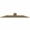 Ekena Millwork Portland Rough Sawn Timber Gable Bracket, Douglas Fir, 60"W x 12"H x 2"D x 6"F, 5/12 Pitch GBW060X12X0206POR00RDF - alternate 4